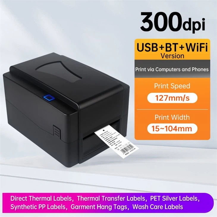 OEM Thermal Transfer Printer Barcode Shipping Label Printer